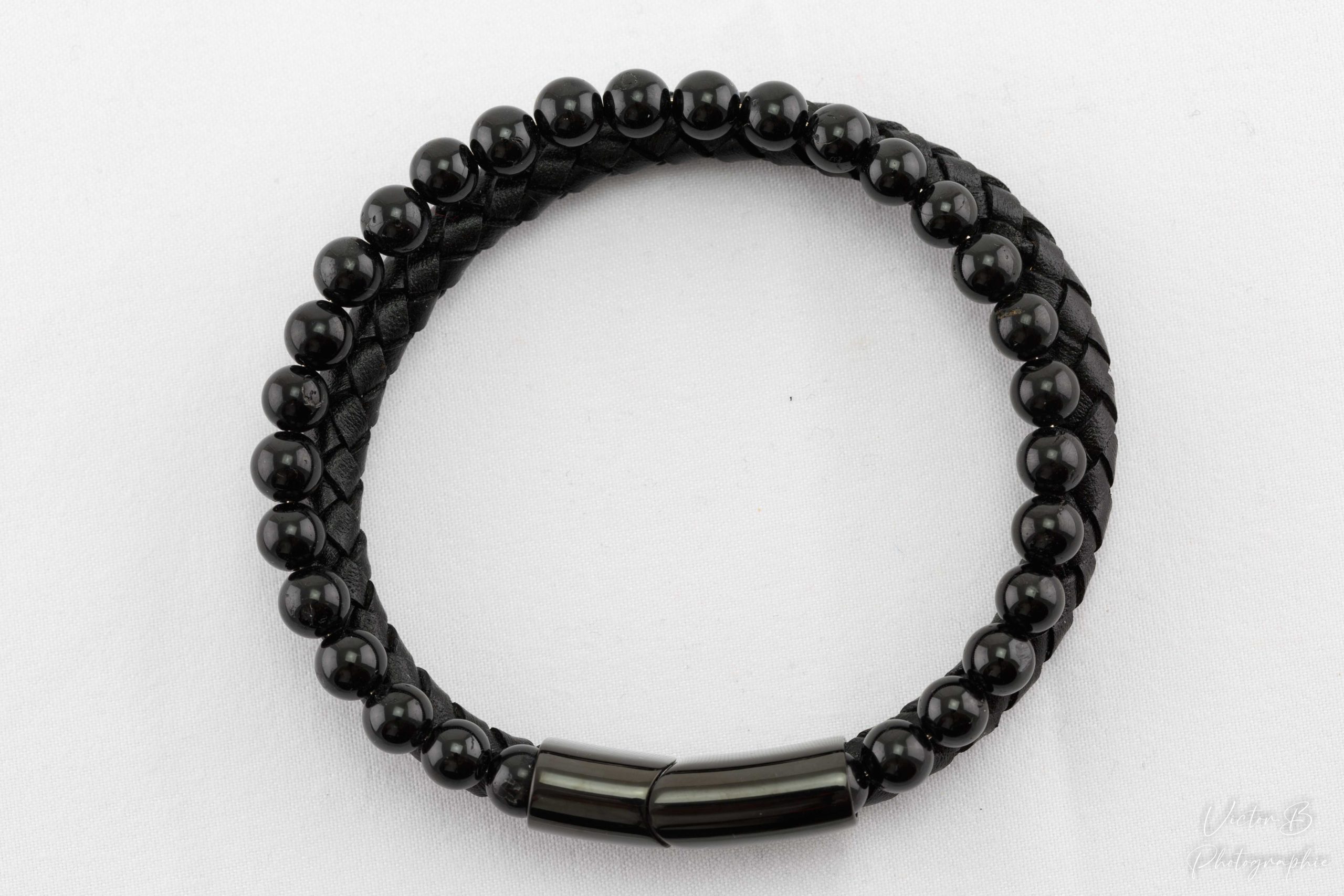 BRACELET CUIRE TOURMALINE BRACELET CUIRE TOURMALINE