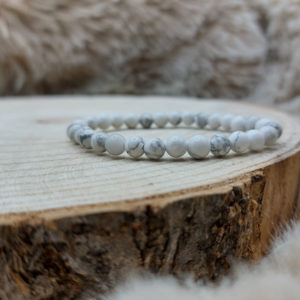 Howlite-6mm Howlite-6mm