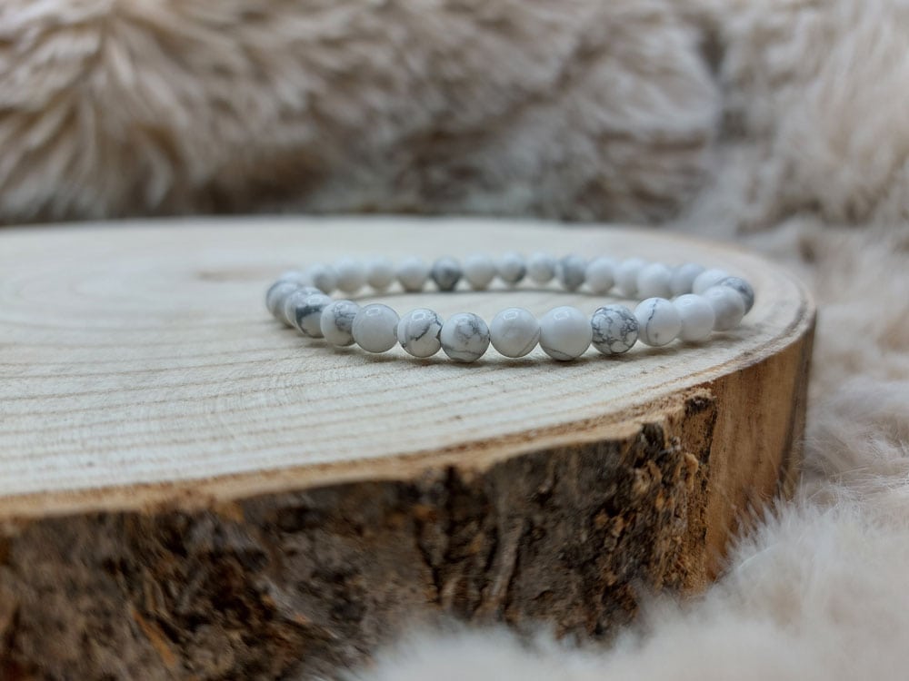 Howlite-6mm Howlite-6mm