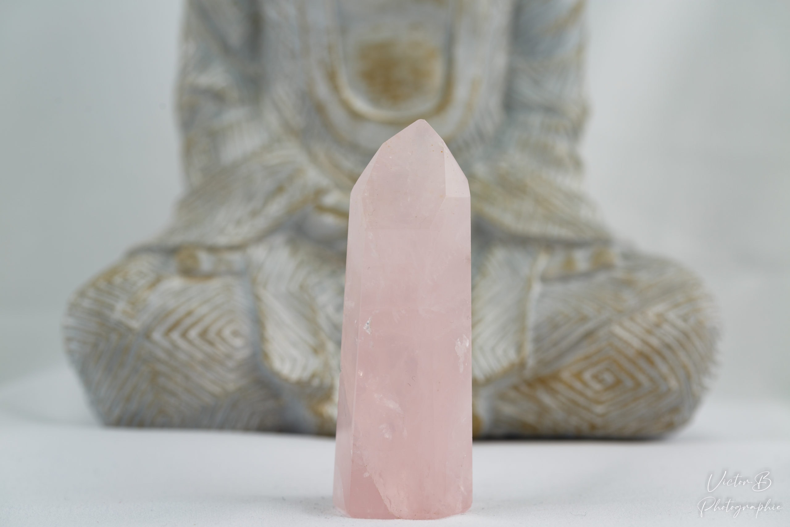 Pointe quartz rose Pointe quartz rose