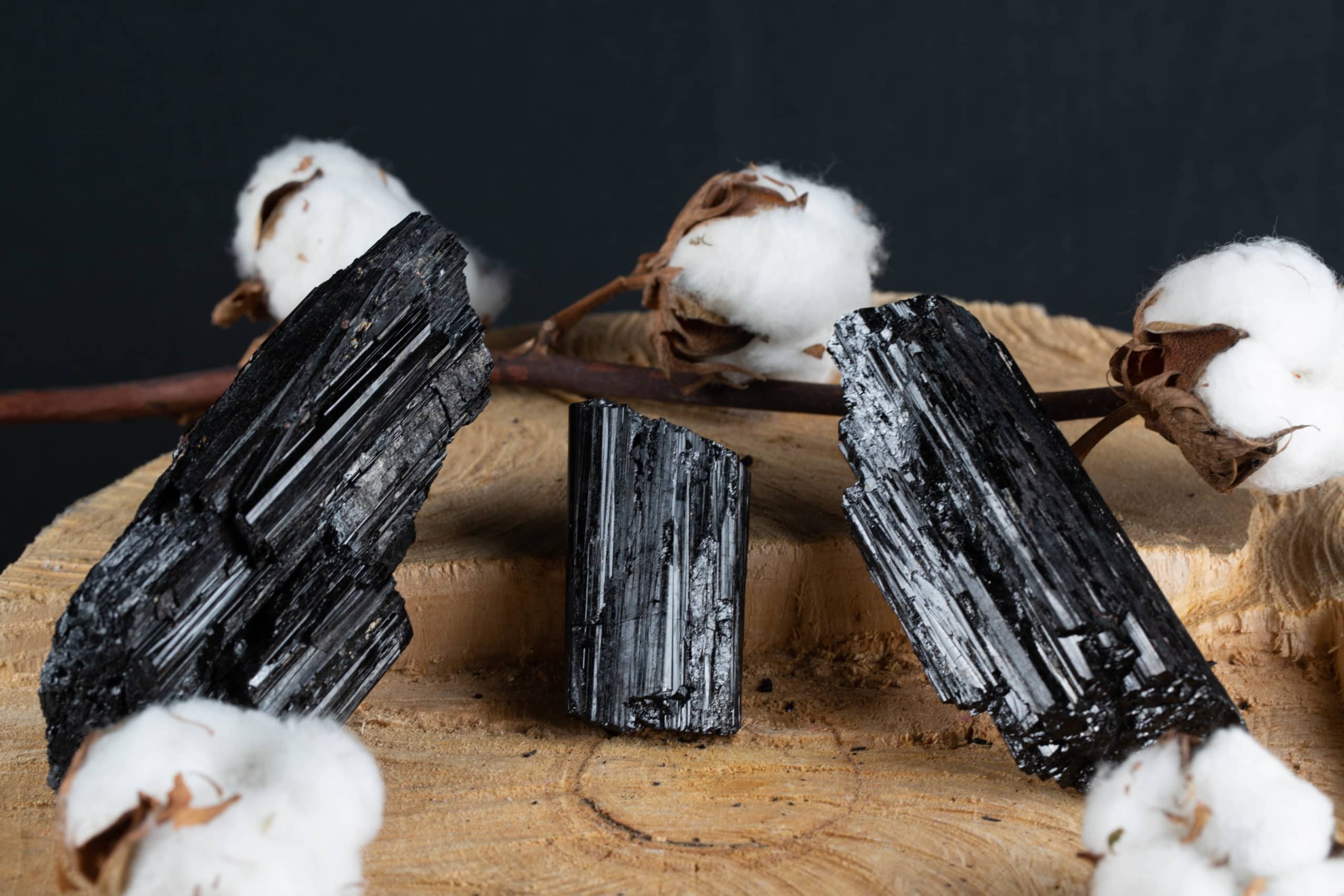 Trio de Tourmaline Brute Trio de Tourmaline Brute