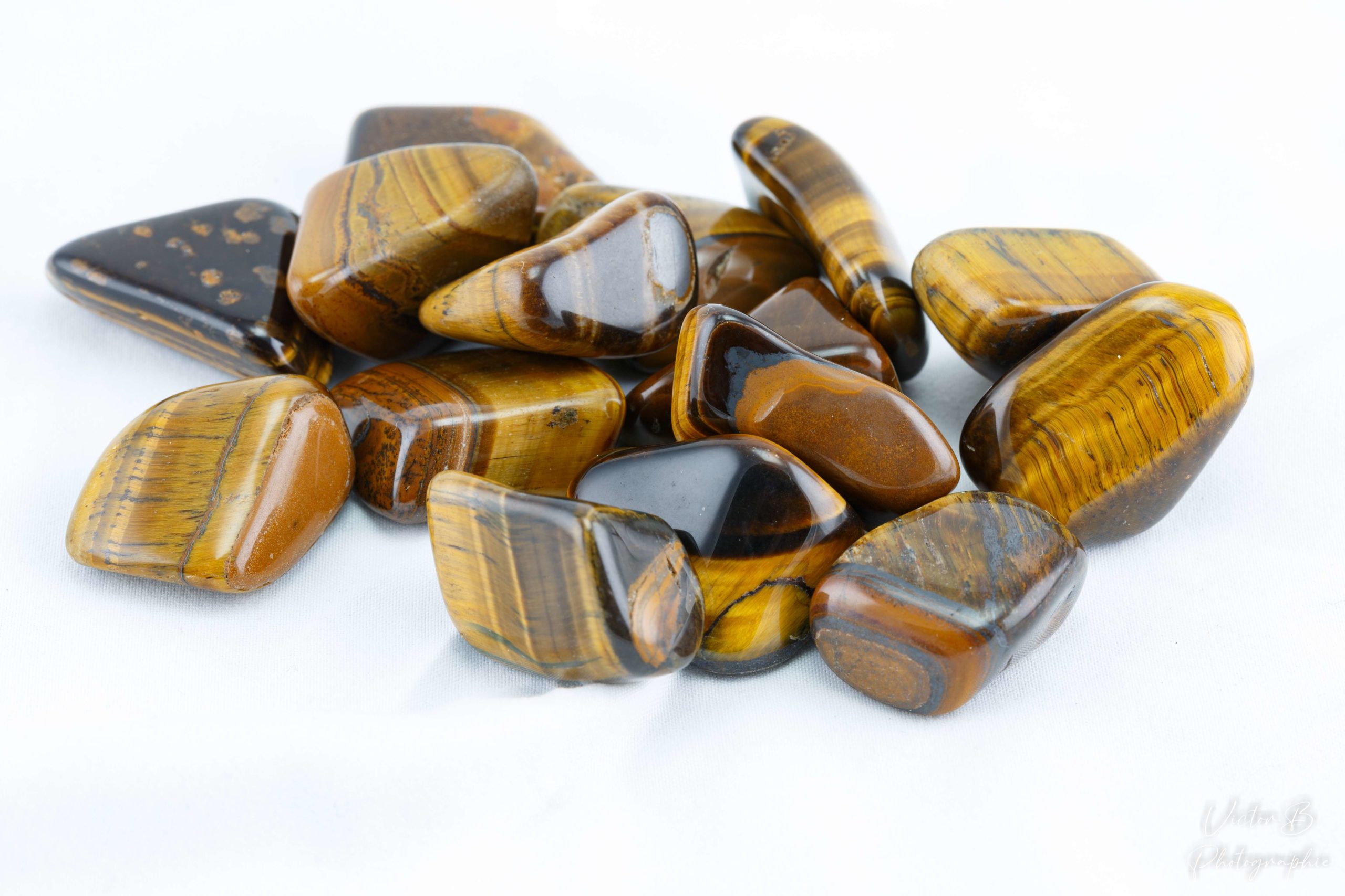 oeil de tigre pierres roulées