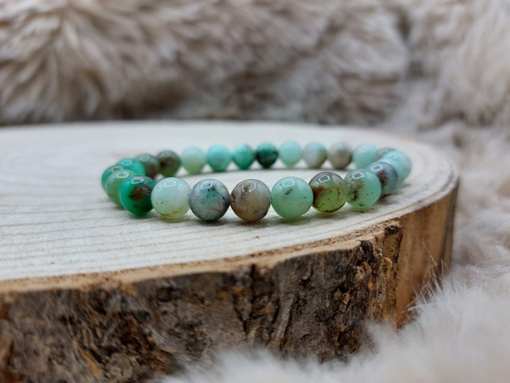 Chrysoprase-8mm Chrysoprase-8mm