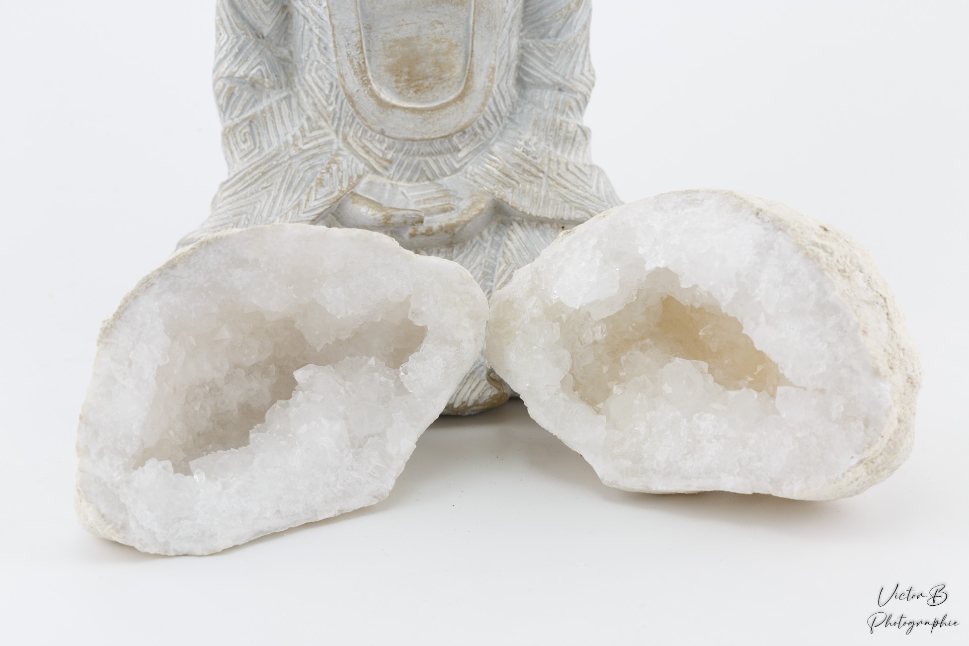 Géode de Quartz maroc 8-10 cm