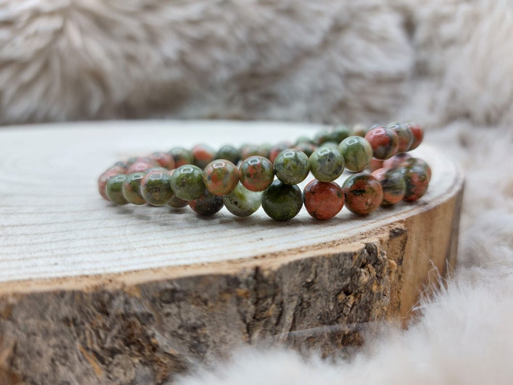 Unakite-6mm-et-8mm Unakite-6mm-et-8mm
