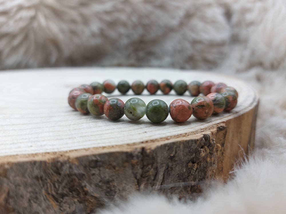 Unakite-8mm Unakite-8mm