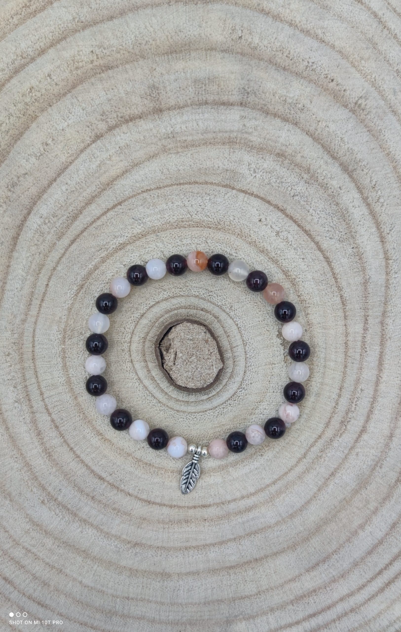 détails Grenat Calcédoine