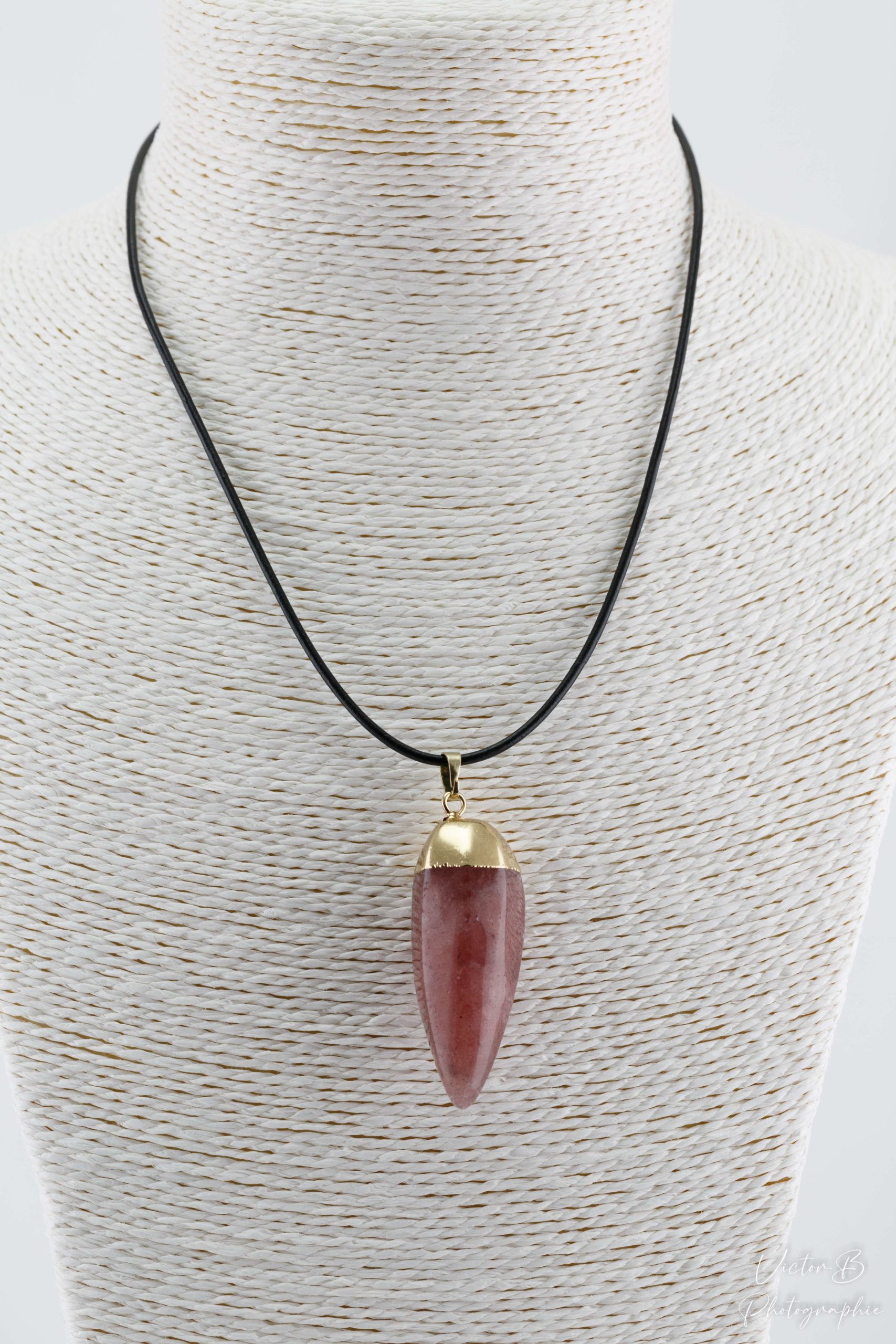 pendentif cordon Lepidocrocite pendentif cordon Lepidocrocite