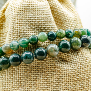 Bracelet Agate Mousse Bracelet Agate Mousse