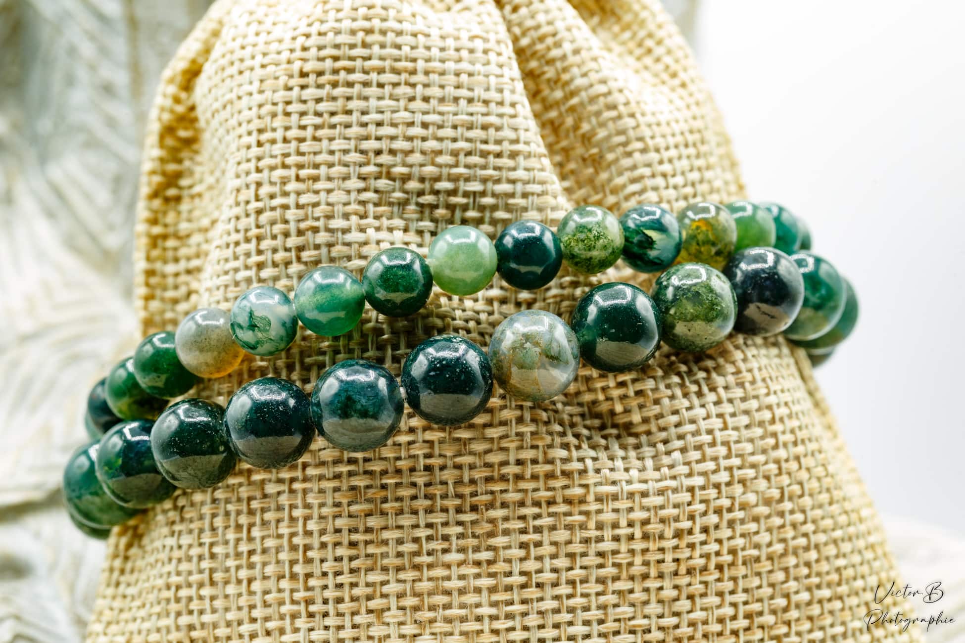 Bracelet Agate Mousse Bracelet Agate Mousse