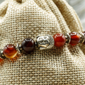 Bracelet Bouddah Cornaline Bracelet Bouddah Cornaline