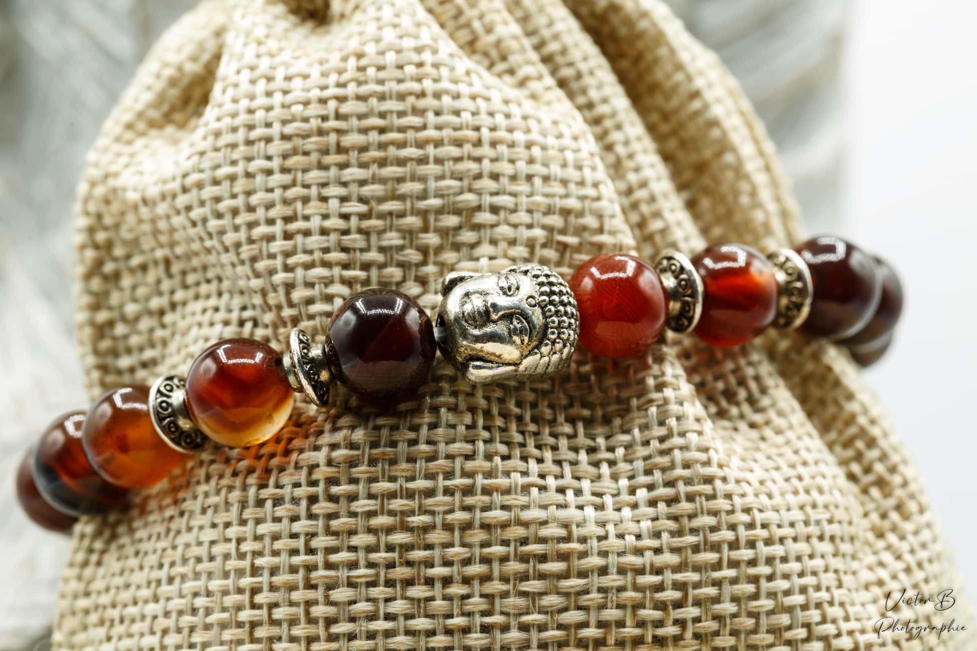 Bracelet Bouddah Cornaline Bracelet Bouddah Cornaline