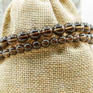 Bracelet Quartz Fumé Bracelet Quartz Fumé