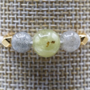 Collection subtil détail Agate mousse labradorite