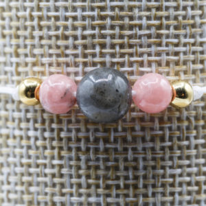 Collection subtil opale rose Labradorite Collection subtil opale rose Labradorite