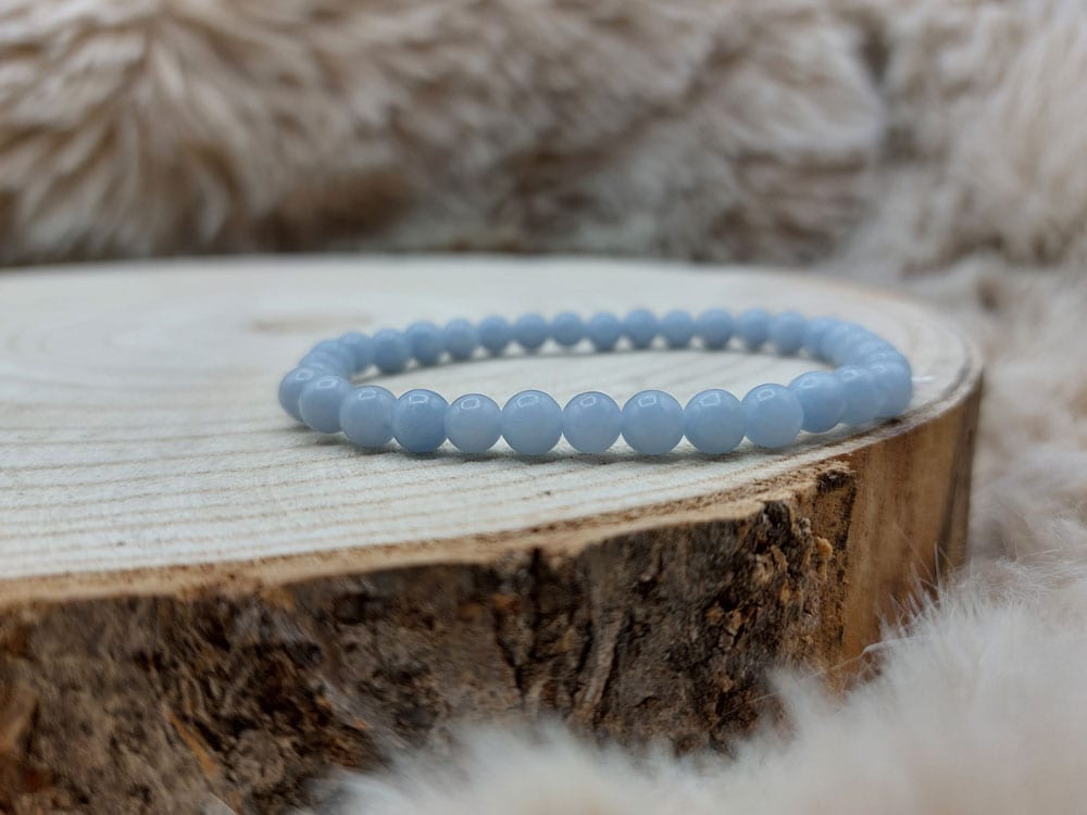 Angélite-6mm Angélite-6mm