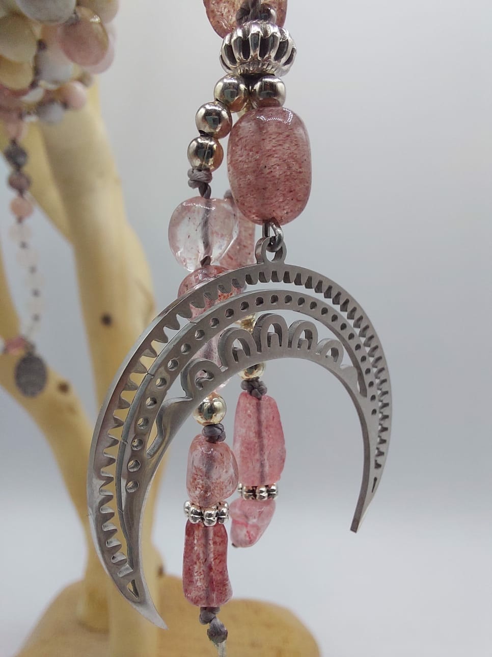 Mala opale rose morango