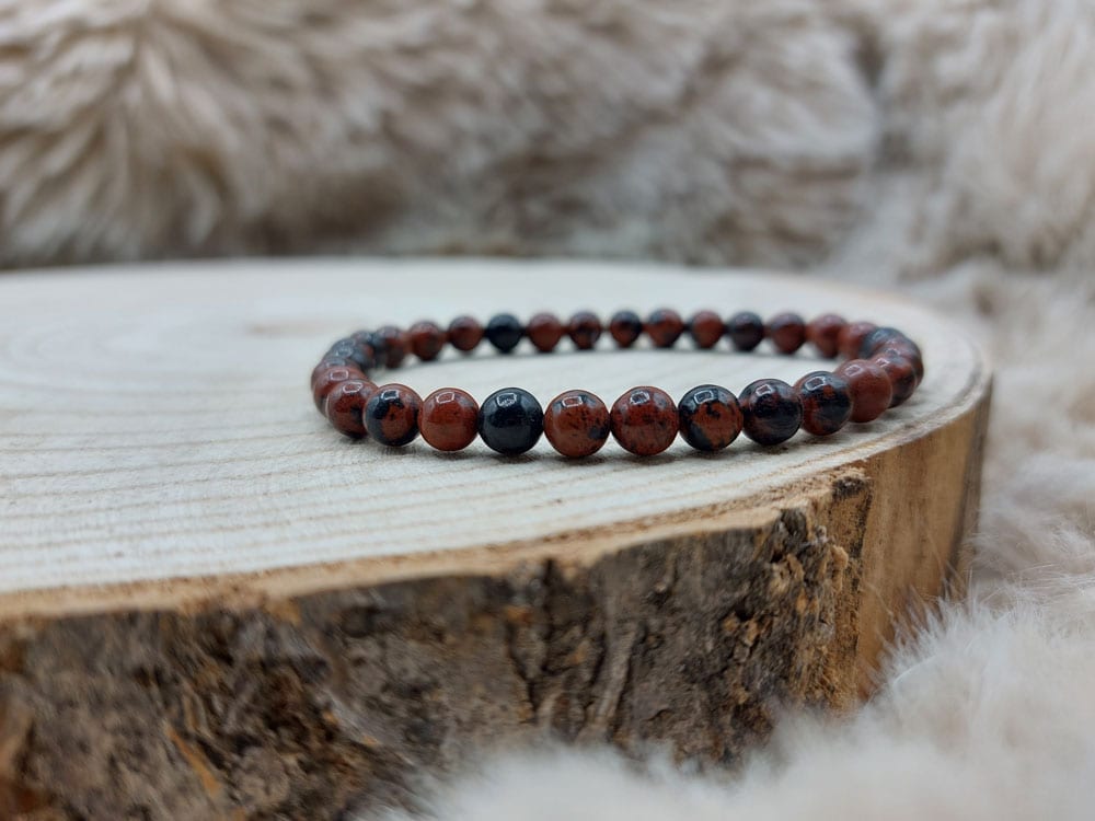 Obsidienne-acajou-6mm