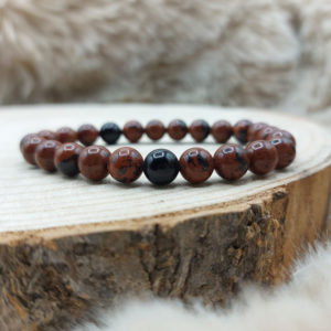 Obsidienne-acajou-8mm