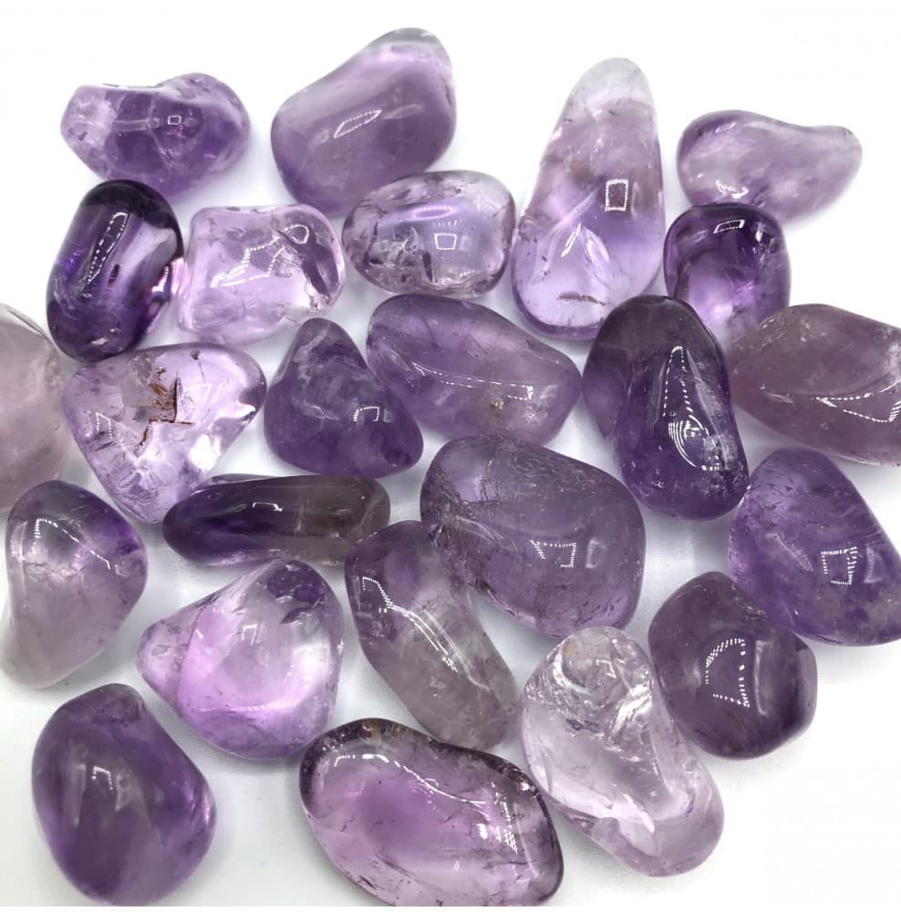 Pierres roulees amethyste