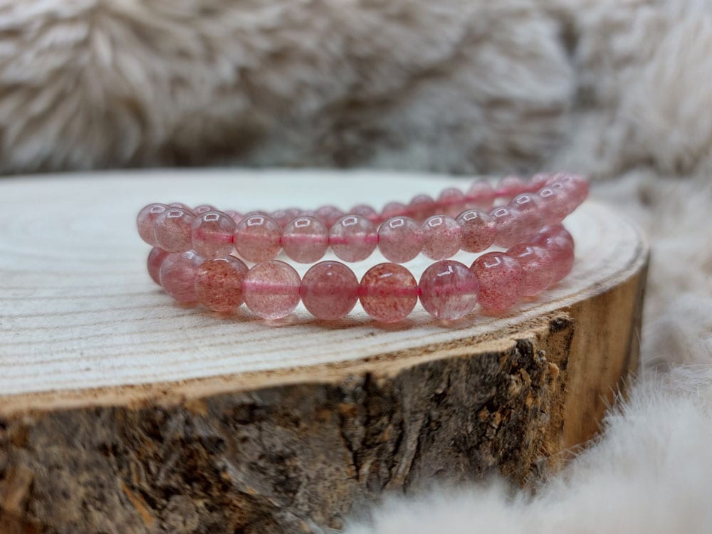 Quartz-framboise-6mm-et-8mm Quartz-framboise-6mm-et-8mm