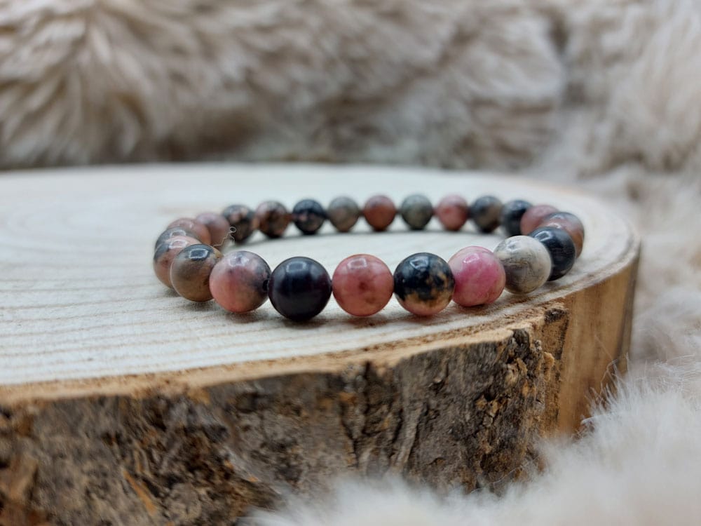 Rhodonite-8mm Rhodonite-8mm