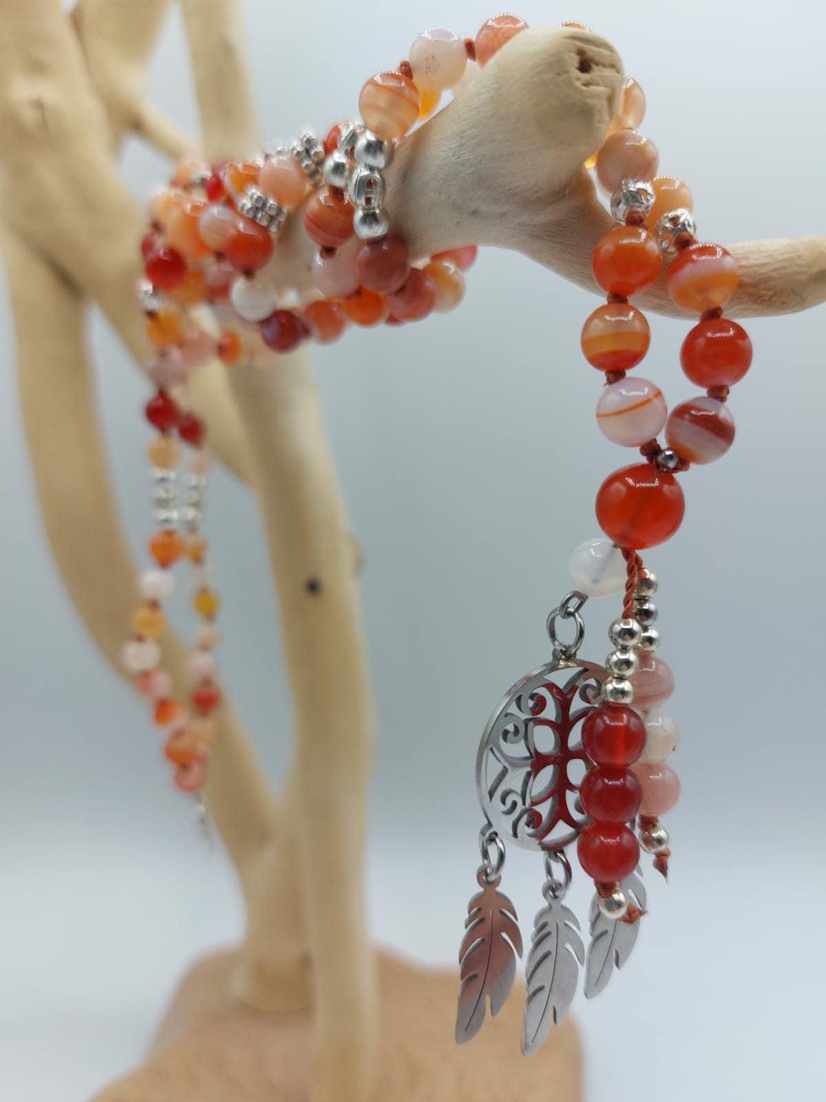 mala botswana Cornaline mala botswana Cornaline