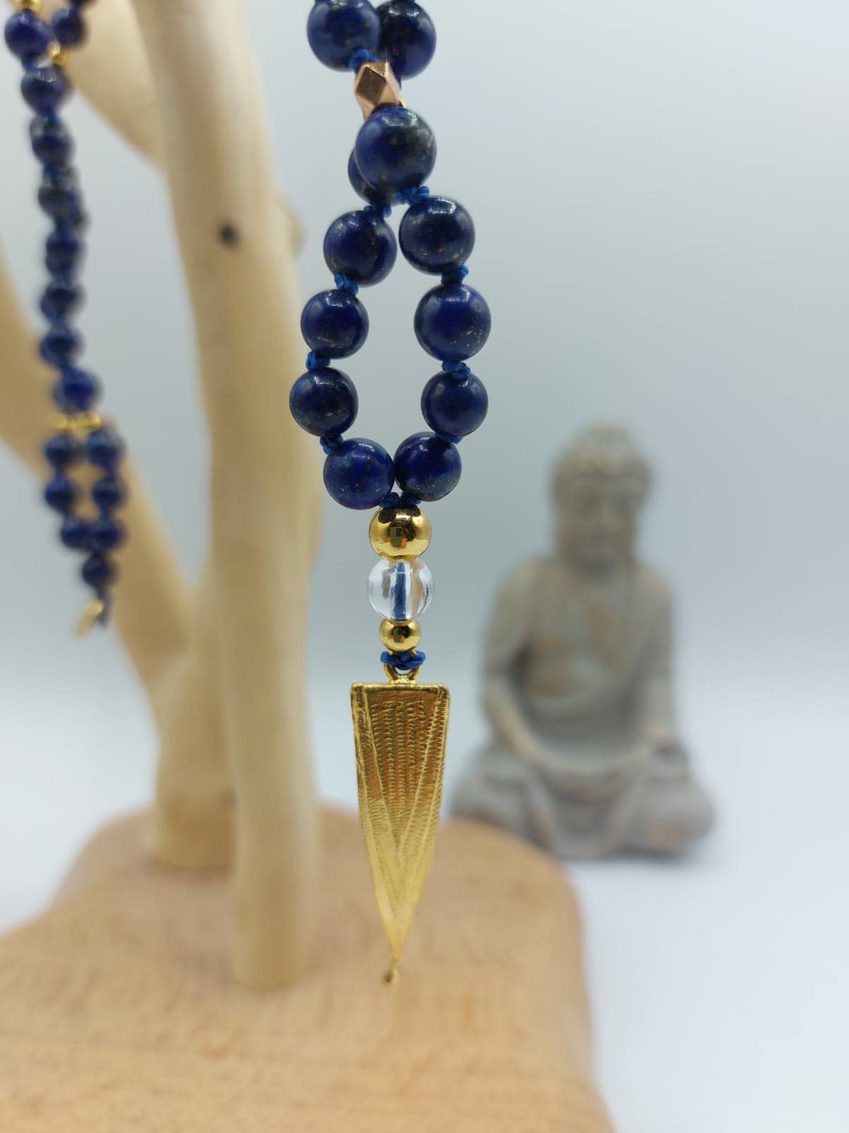 mala en Lapis Lazuli