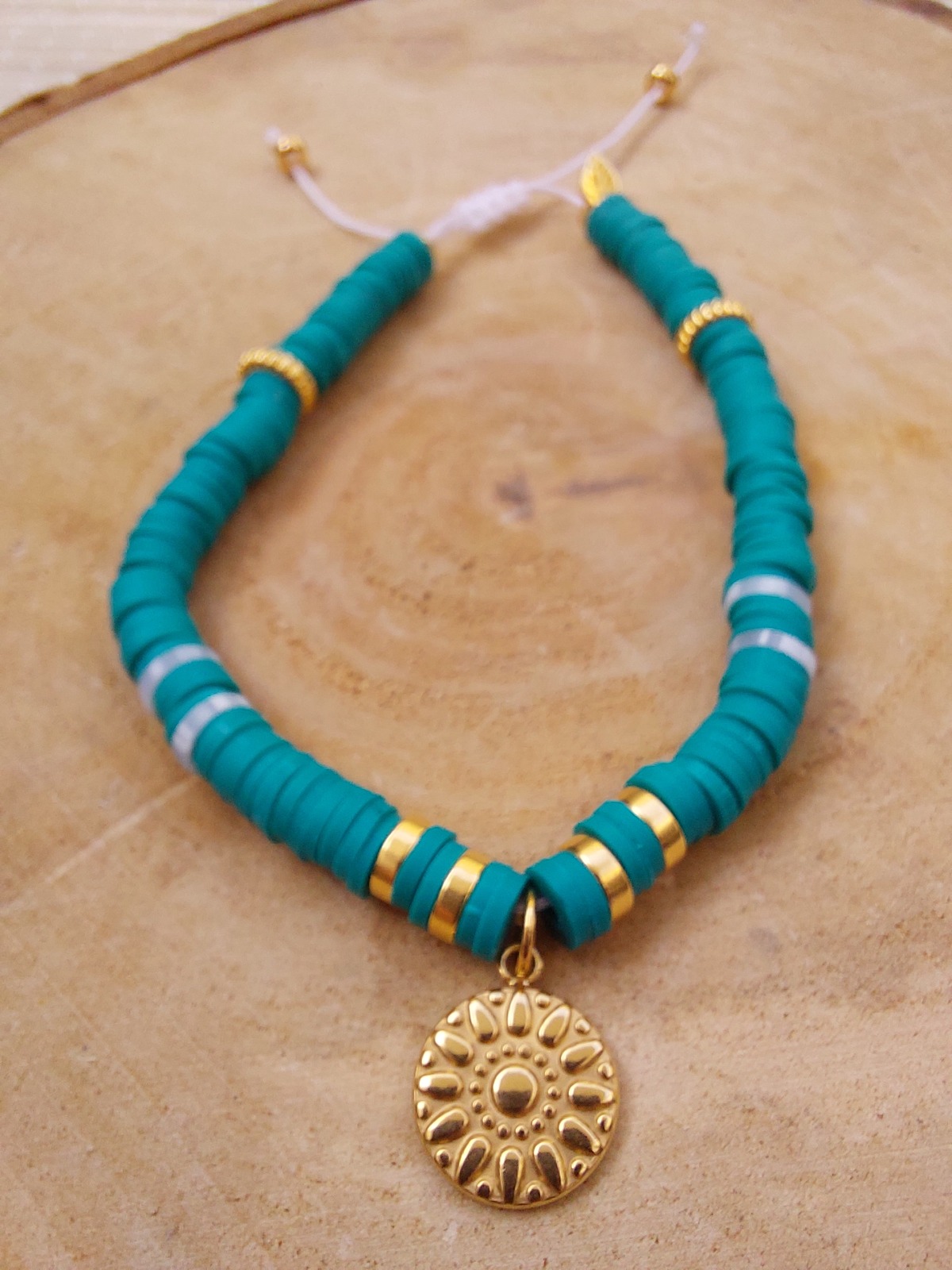 Collection Heishi vert Collection Heishi vert