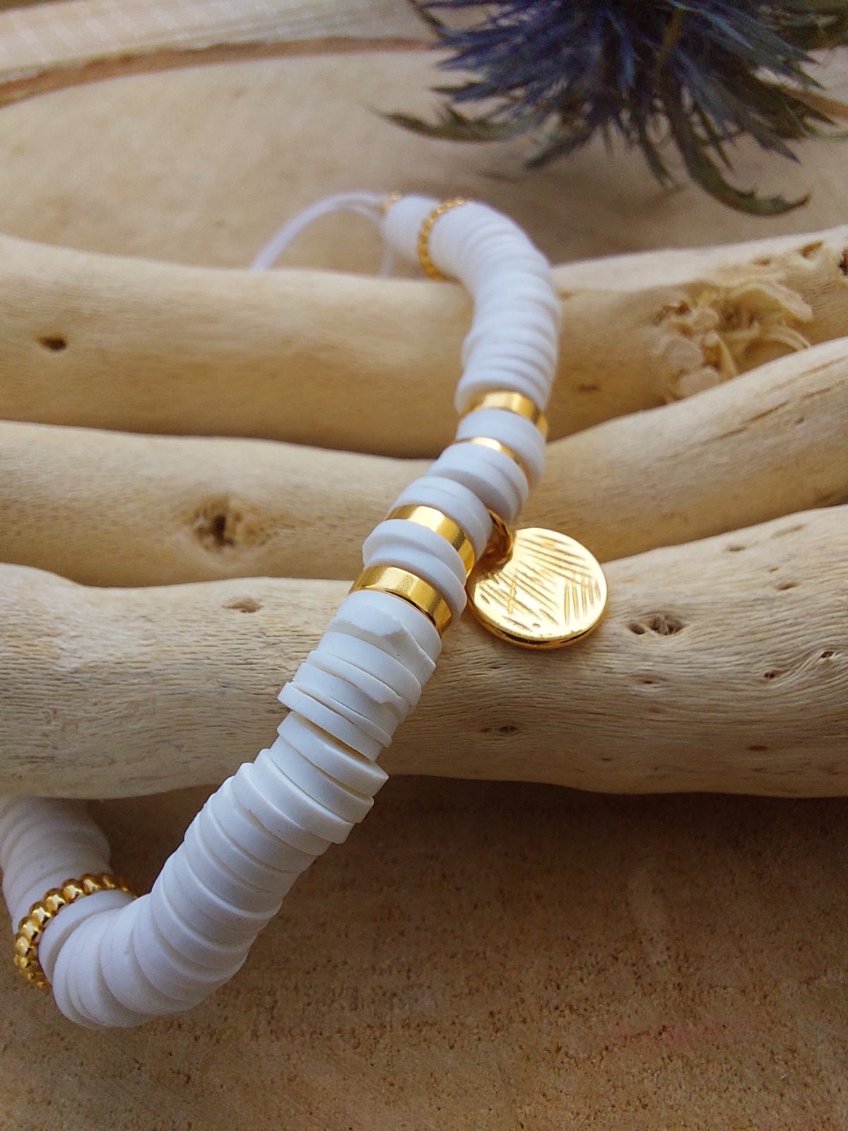 Heishi BLANC collection été 1 Heishi BLANC collection été 1