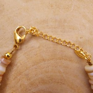 Heishi coquillage creme 5 Heishi coquillage creme 5