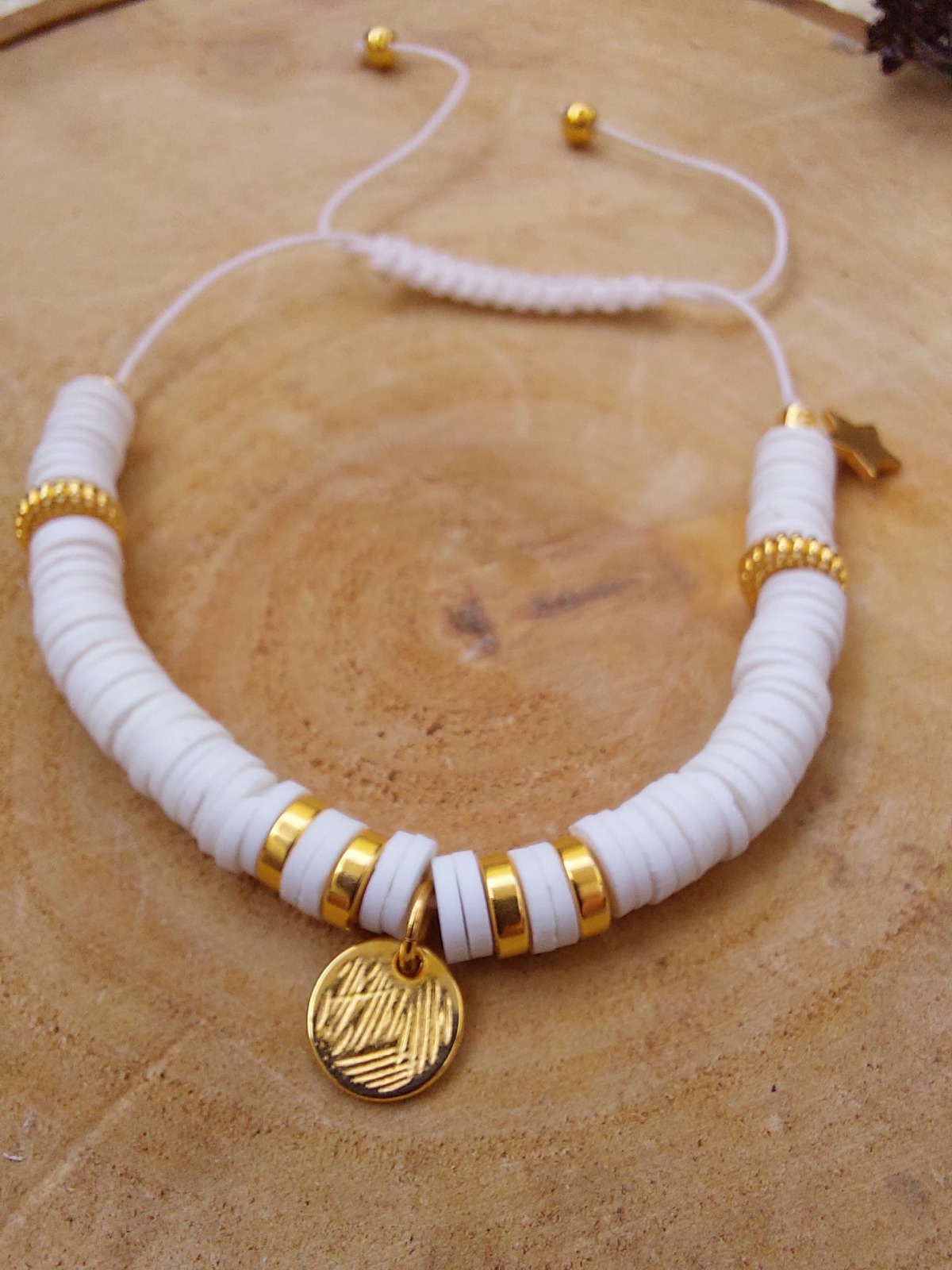 collection été Heishi blanc 1 collection été Heishi blanc 1