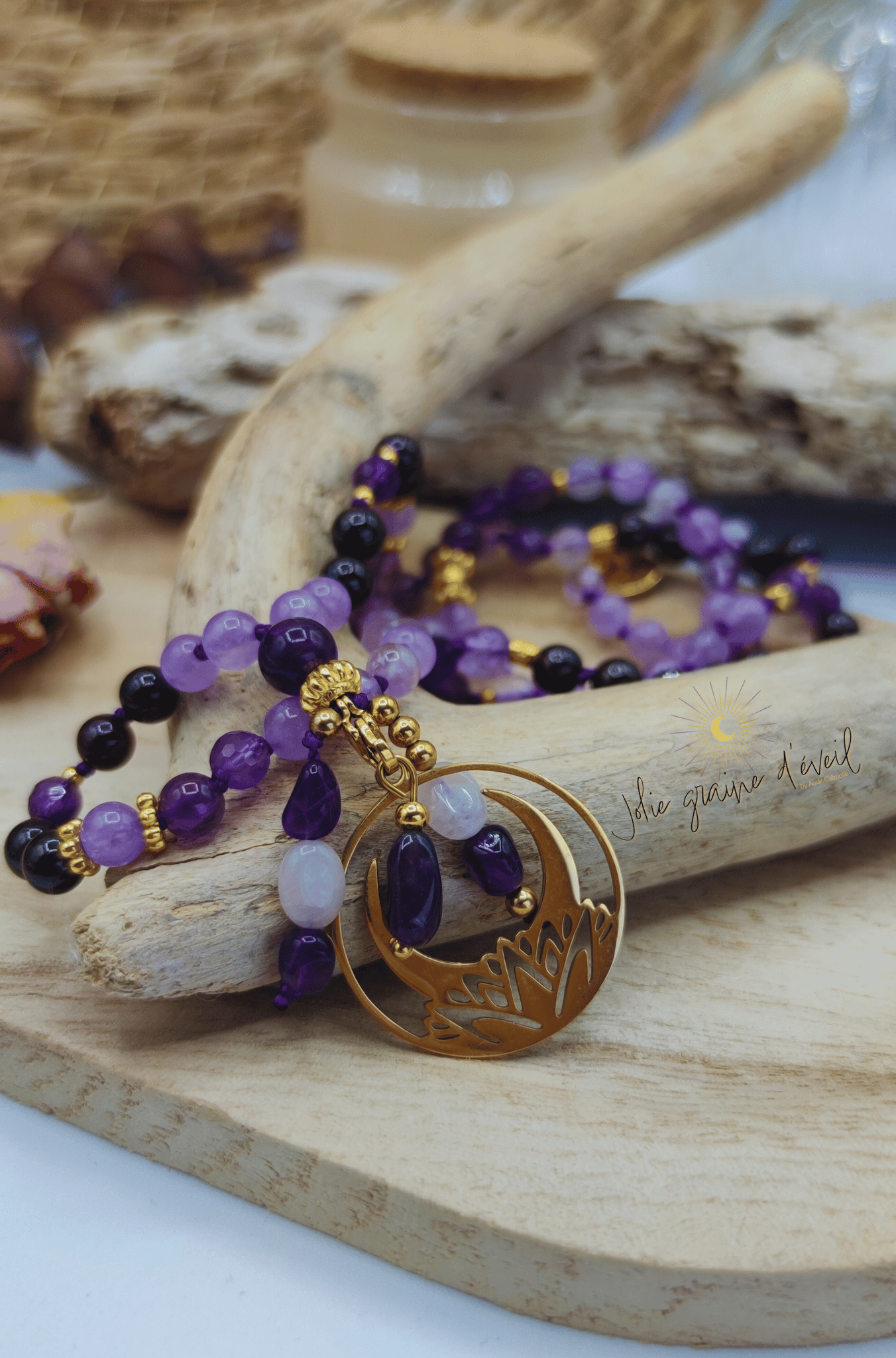 Collier améthyste 1