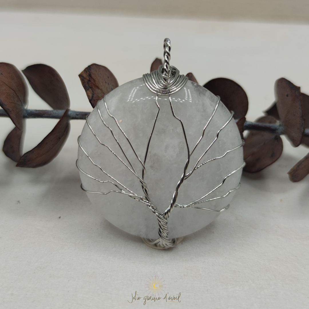 PENDENTIF GOUTTE QUARTZ ROSE argent PENDENTIF GOUTTE QUARTZ ROSE argent